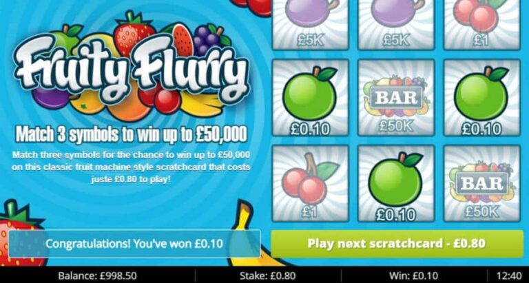 Fruity Flurry