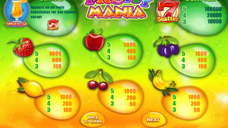Fruity Mania