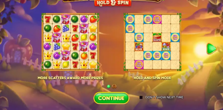 Fruity Wild Bonanza Hold and Spin