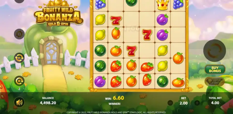 Fruity Wild Bonanza Hold and Spin