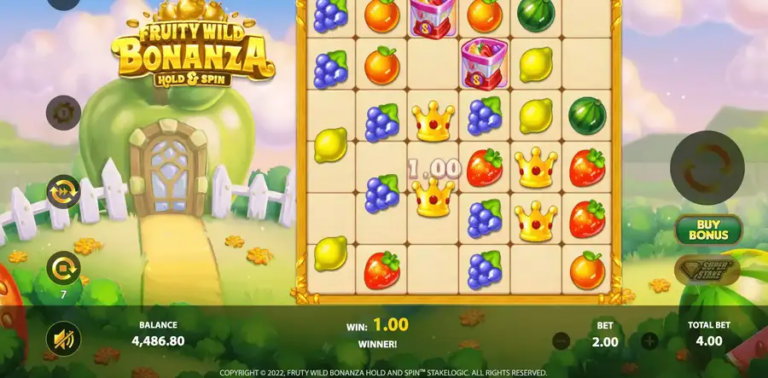 Fruity Wild Bonanza Hold and Spin