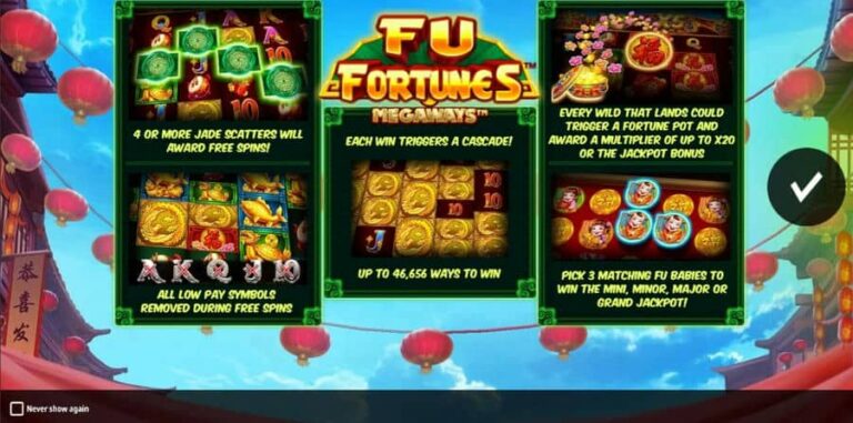 Fu Fortunes Megaways