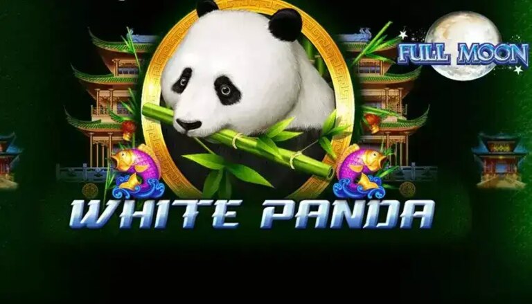 Full Moon White Panda