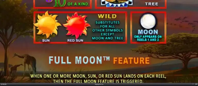 Full Moon Wild Track
