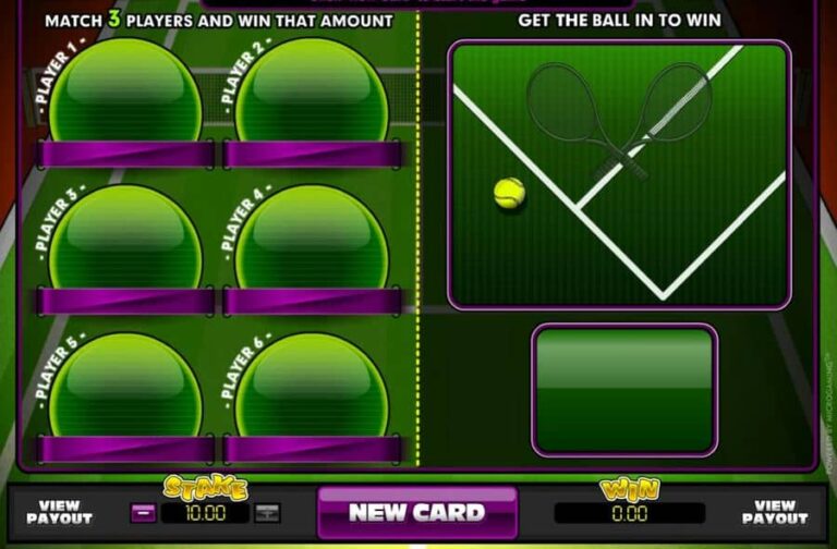 Game, Set and Scratch