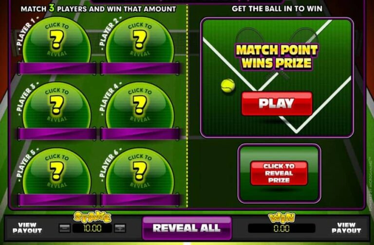 Game, Set and Scratch