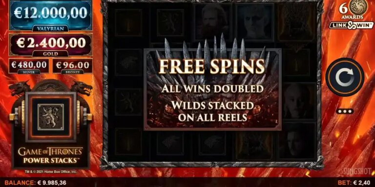 Game of Thrones Power Stacks