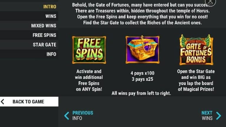 Gate of Fortunes