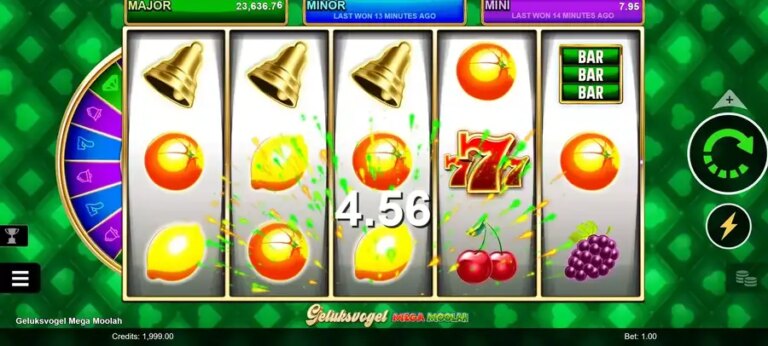 Geluksvogel Mega Moolah