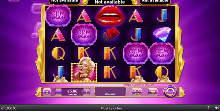 Gem Splash Marilyn Monroe