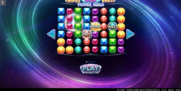 Gems Gone Wild Power Reels
