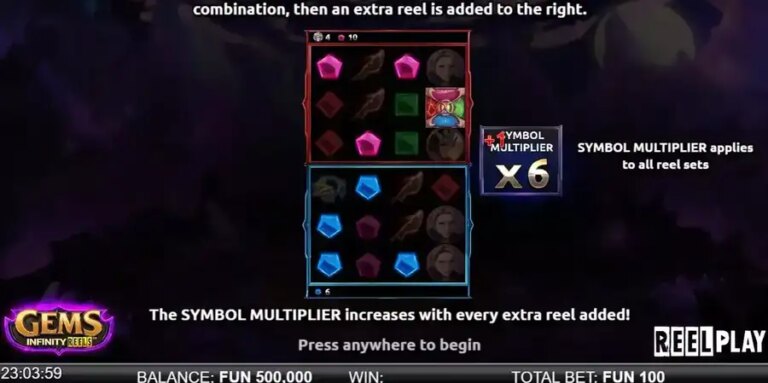Gems Infinity Reels
