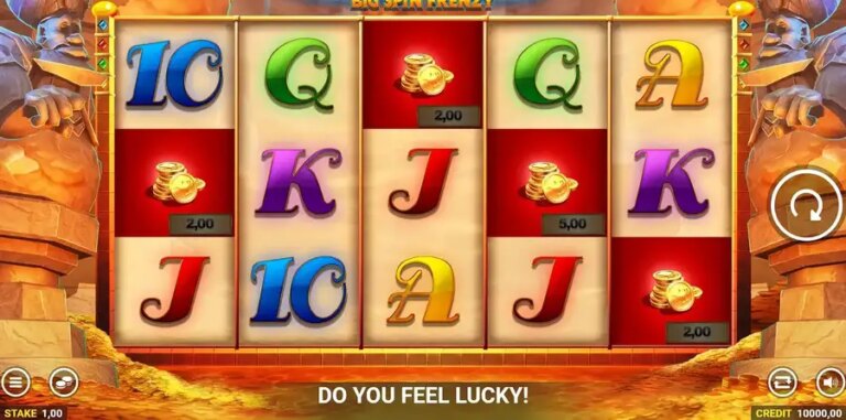 Genie Jackpots Big Spin Frenzy