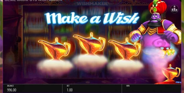 Genie Jackpots Wishmaker