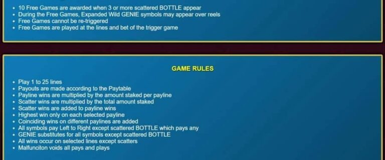 Genie Wild Dice