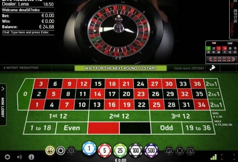 German Roulette Live (NetEnt)