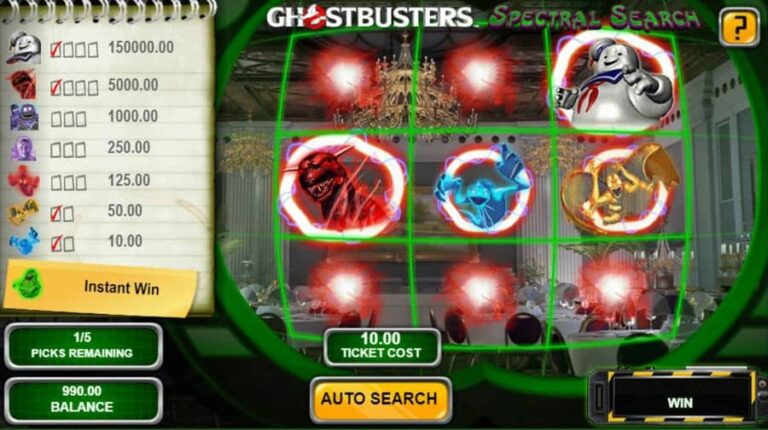 Ghostbusters Spectral Search