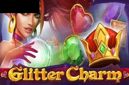 Glitter charm