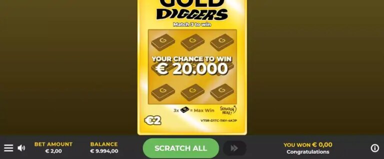 Gold Digger Scratch