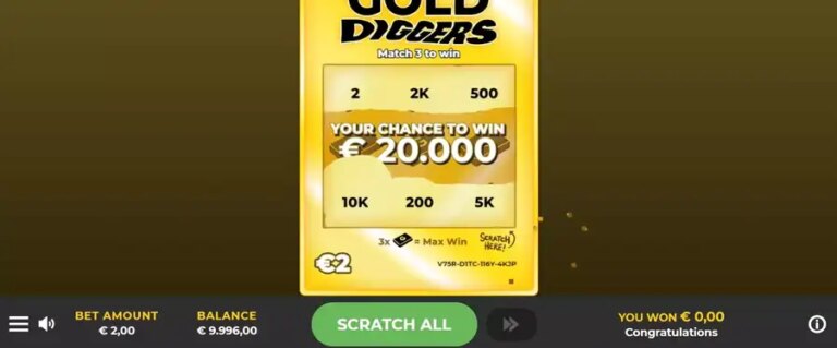 Gold Digger Scratch
