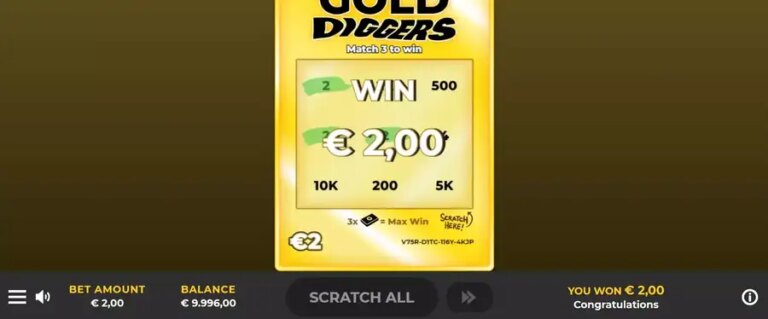 Gold Digger Scratch