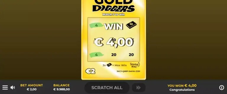 Gold Digger Scratch