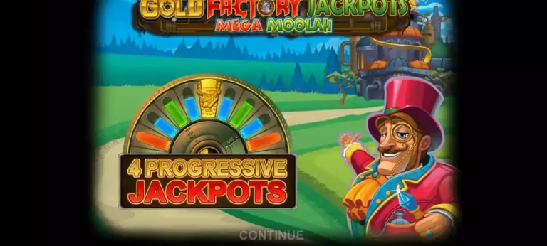 Gold Factory Jackpots Mega Moolah