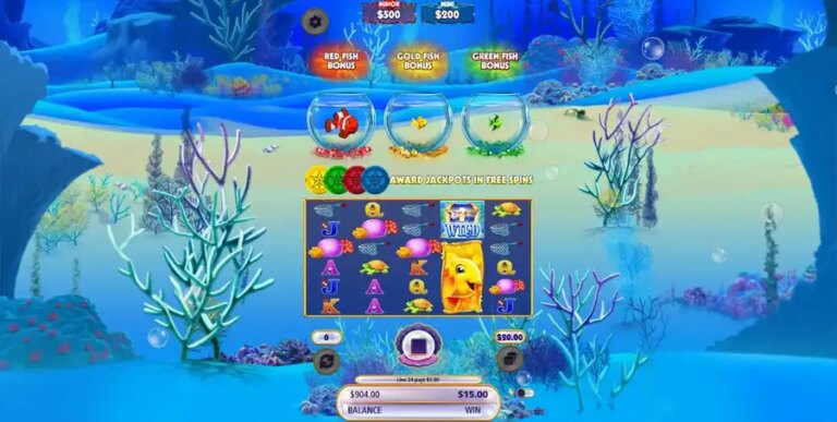 Gold Fish Feeding Time Treasure