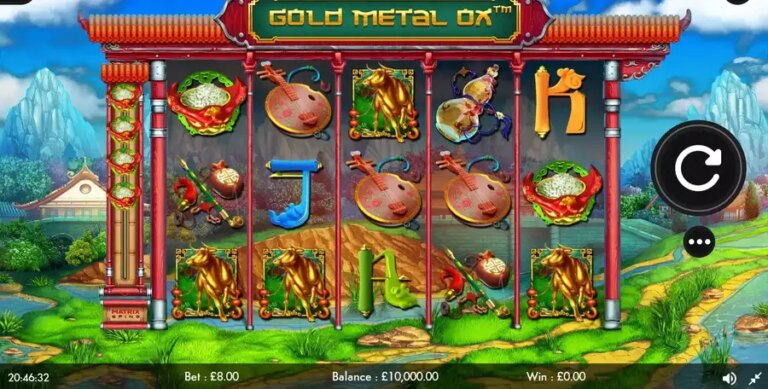 Gold Metal Ox