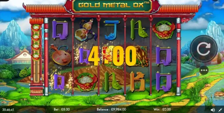 Gold Metal Ox