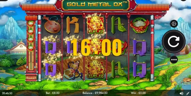 Gold Metal Ox