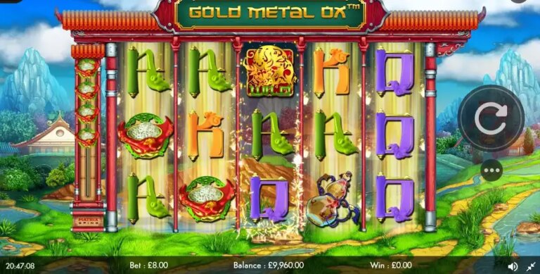 Gold Metal Ox