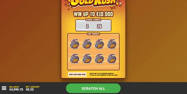 Gold Rush Scratch