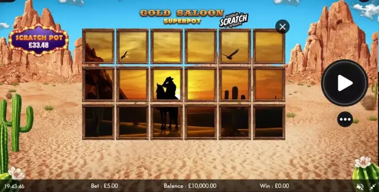 Gold Saloon Superpot Scratch