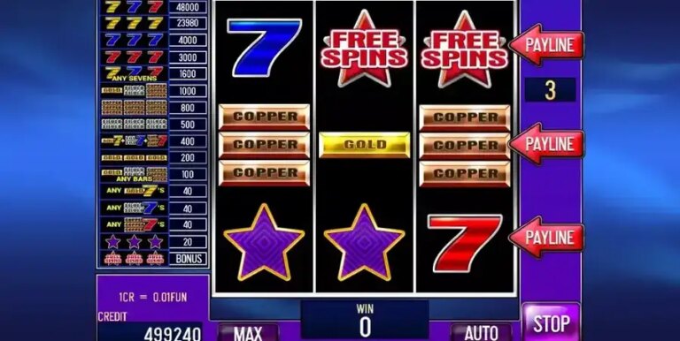 Golden Bar Spin (3×3)