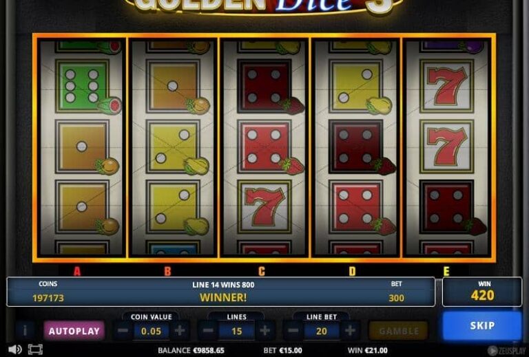 Golden Dice 3