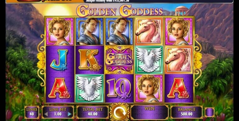 Golden Goddess Mega Jackpots