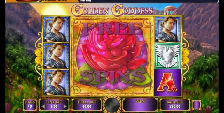 Golden Goddess Mega Jackpots