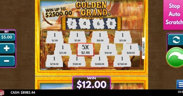 Golden Grand Scratcher