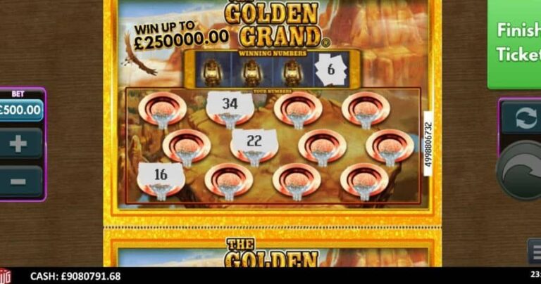 Golden Grand Scratcher