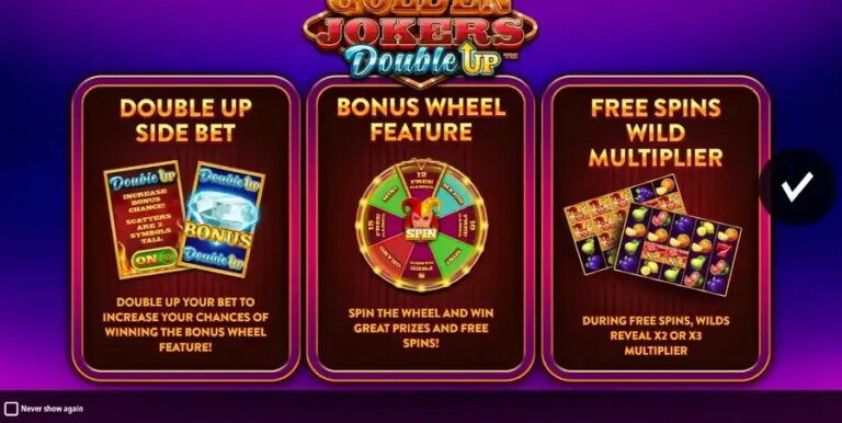 Golden Jokers Double Up