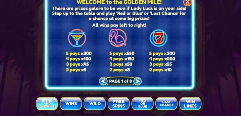 Golden Mile Slots