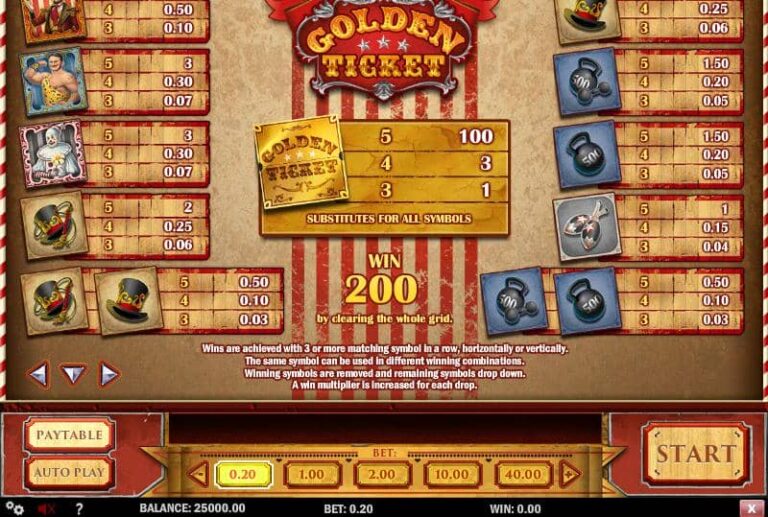 Golden Ticket (Play’n Go)
