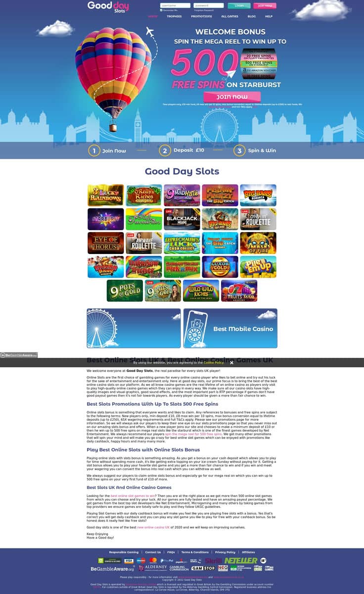 Good Day Slots Casino