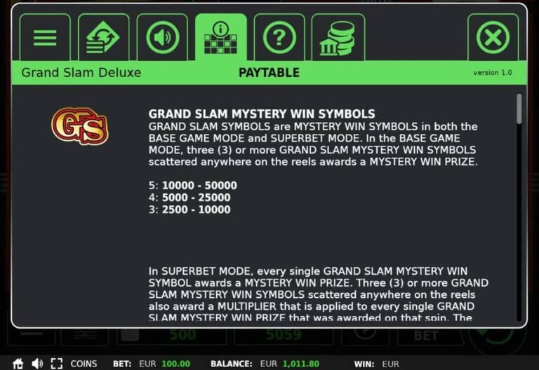 Grand Slam Deluxe