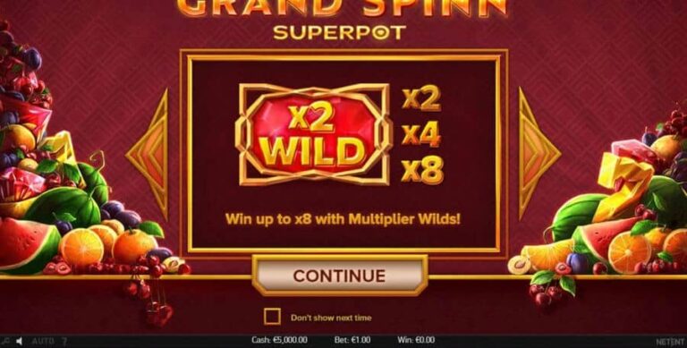 Grand Spinn Superpot