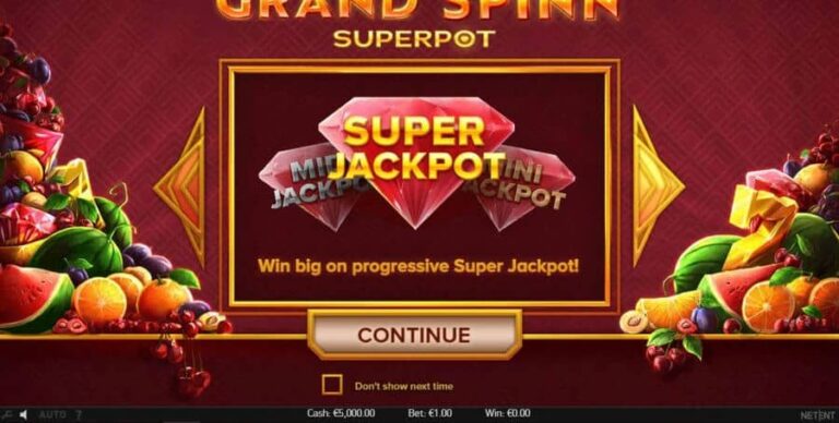 Grand Spinn Superpot