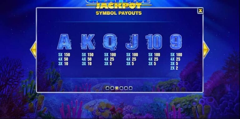 Great Blue Jackpot (Playtech)