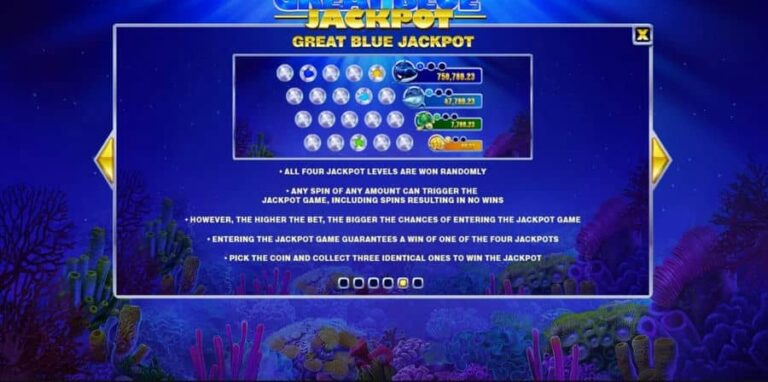 Great Blue Jackpot (Playtech)
