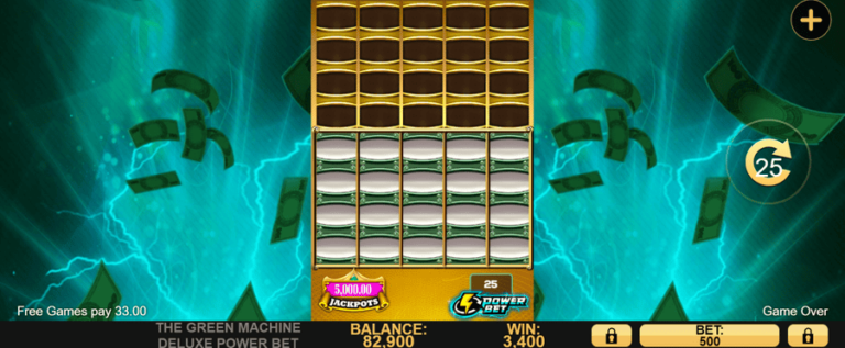 Green Machine Deluxe Power Bet